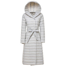 Load image into Gallery viewer, NewBnag Brand Long Down Women Duck Down Jacket Winter Coat Woman 2018 Feather Warm Slim Windbreaker Female Hooded Outerwear