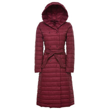 Load image into Gallery viewer, NewBnag Brand Long Down Women Duck Down Jacket Winter Coat Woman 2018 Feather Warm Slim Windbreaker Female Hooded Outerwear